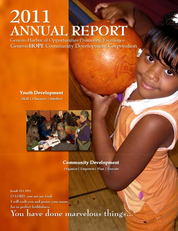GenesisHOPE 2011 Annual Report